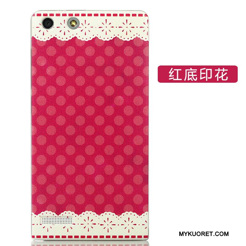 Kuori Huawei Ascend G6 Luova Puhelimen Kuoret Kova, Kotelo Huawei Ascend G6 Sarjakuva Takakansi Jauhe