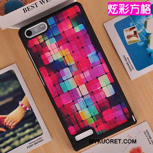 Kuori Huawei Ascend G6 Monivärinen Ohut Ultra, Kotelo Huawei Ascend G6 Suojaus Takakansi Puhelimen Kuoret