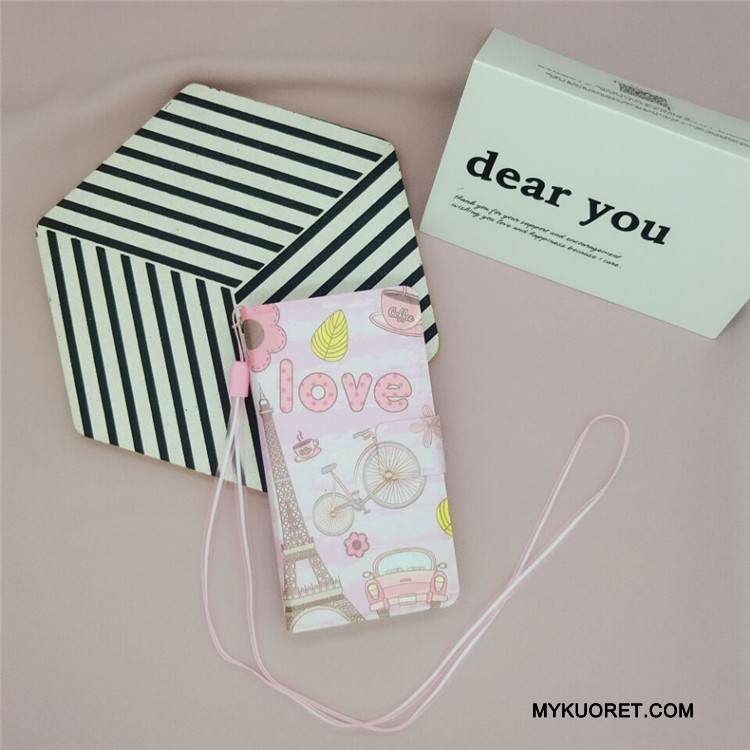 Kuori Huawei Ascend G6 Nahka Kulta Puhelimen Kuoret, Kotelo Huawei Ascend G6 Suojaus