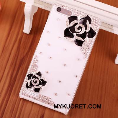 Kuori Huawei Ascend G6 Strassi Puhelimen Kuoret Sininen, Kotelo Huawei Ascend G6 Suojaus