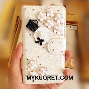 Kuori Huawei Ascend G6 Suojaus Kulta Puhelimen Kuoret, Kotelo Huawei Ascend G6 Nahka