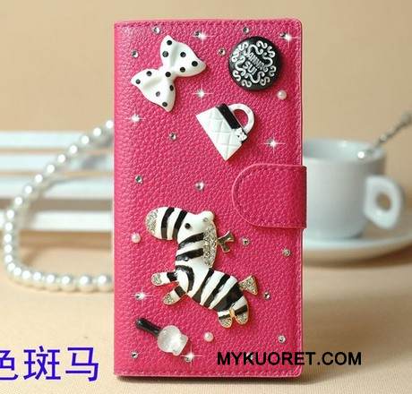 Kuori Huawei Ascend G6 Suojaus Kulta Puhelimen Kuoret, Kotelo Huawei Ascend G6 Nahka