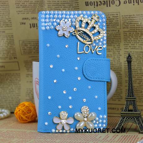 Kuori Huawei Ascend G6 Suojaus Kulta Puhelimen Kuoret, Kotelo Huawei Ascend G6 Nahka