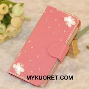 Kuori Huawei Ascend G6 Suojaus Kulta Puhelimen Kuoret, Kotelo Huawei Ascend G6 Nahka