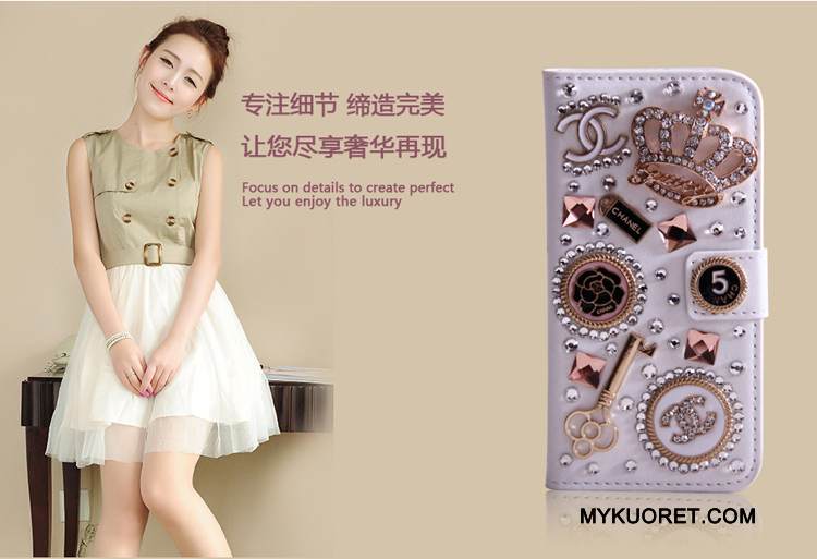 Kuori Huawei Ascend G6 Suojaus Kulta Puhelimen Kuoret, Kotelo Huawei Ascend G6 Nahka