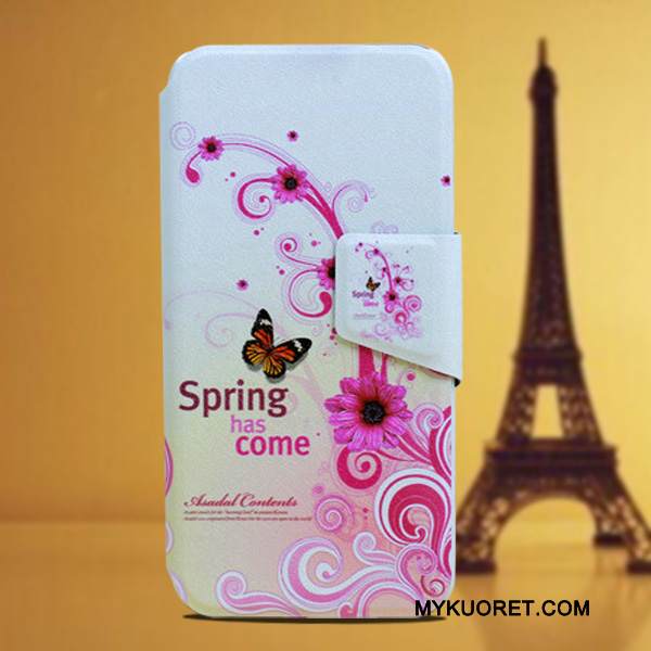 Kuori Huawei Ascend G6 Suojaus Puhelimen Kuoret Ohut, Kotelo Huawei Ascend G6 Nahka Ultra Sininen