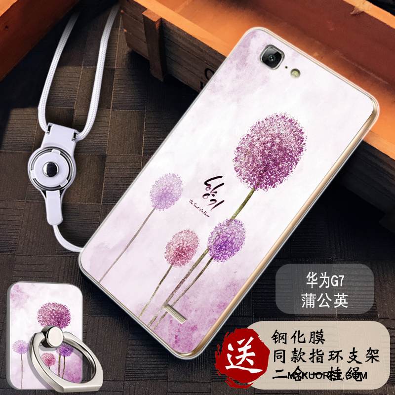Kuori Huawei Ascend G7 Laukut Puhelimen Kuoret Jauhe, Kotelo Huawei Ascend G7 Silikoni Murtumaton