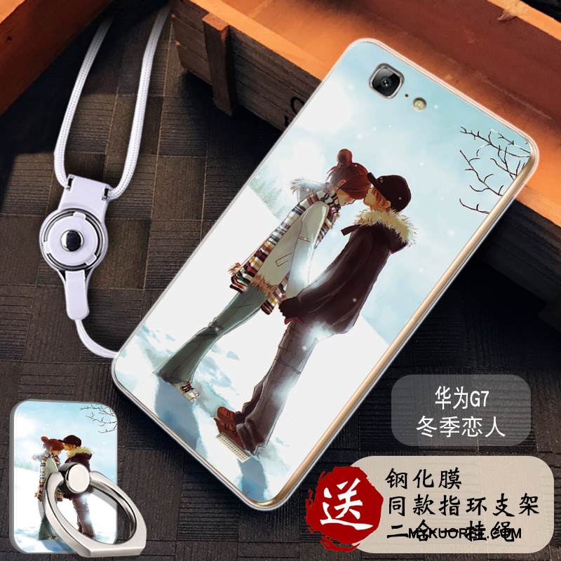 Kuori Huawei Ascend G7 Laukut Puhelimen Kuoret Jauhe, Kotelo Huawei Ascend G7 Silikoni Murtumaton