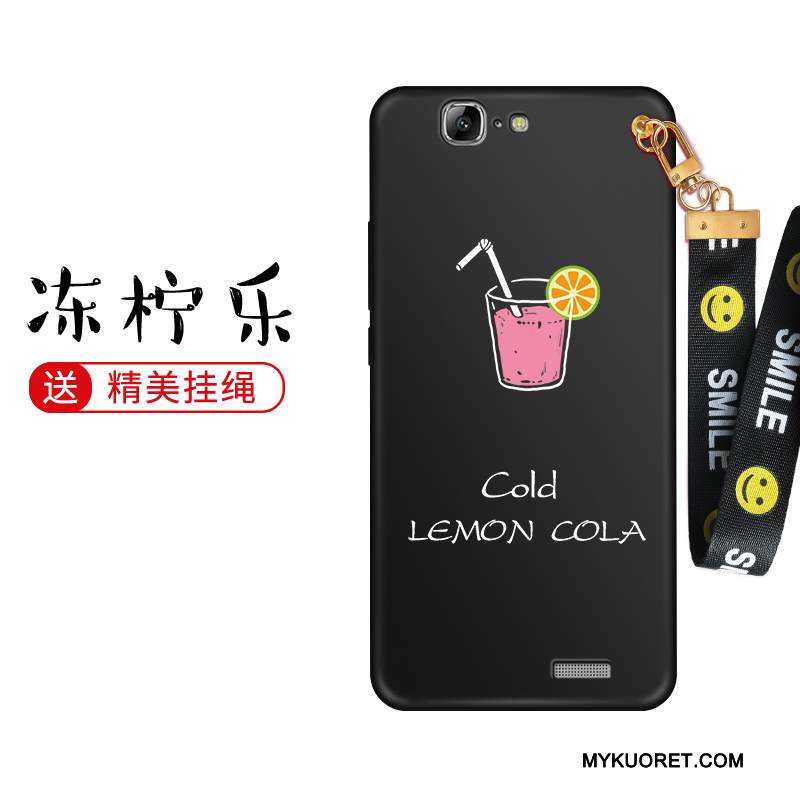 Kuori Huawei Ascend G7 Laukut Punainen Persoonallisuus, Kotelo Huawei Ascend G7 Silikoni Musta Puhelimen Kuoret