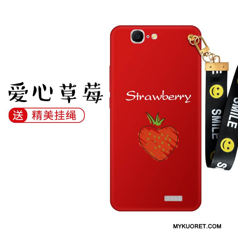 Kuori Huawei Ascend G7 Laukut Punainen Persoonallisuus, Kotelo Huawei Ascend G7 Silikoni Musta Puhelimen Kuoret