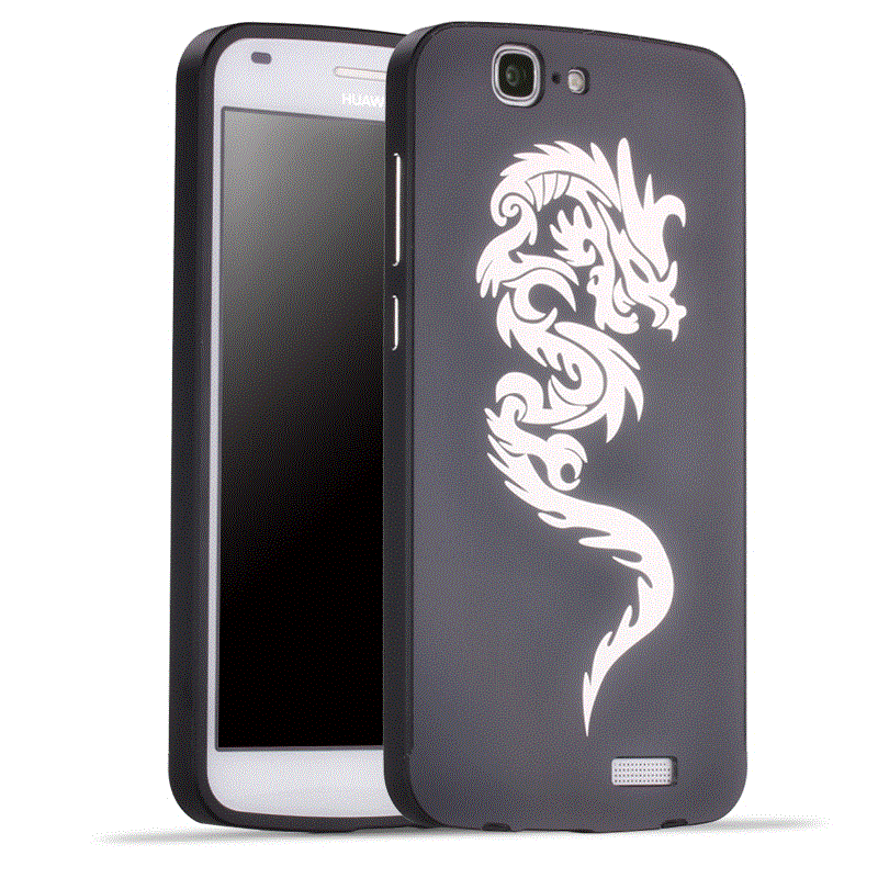 Kuori Huawei Ascend G7 Laukut Vaaleansininen Puhelimen Kuoret, Kotelo Huawei Ascend G7 Metalli