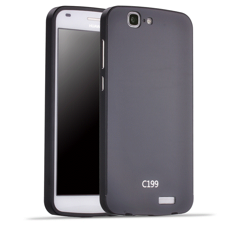 Kuori Huawei Ascend G7 Laukut Vaaleansininen Puhelimen Kuoret, Kotelo Huawei Ascend G7 Metalli