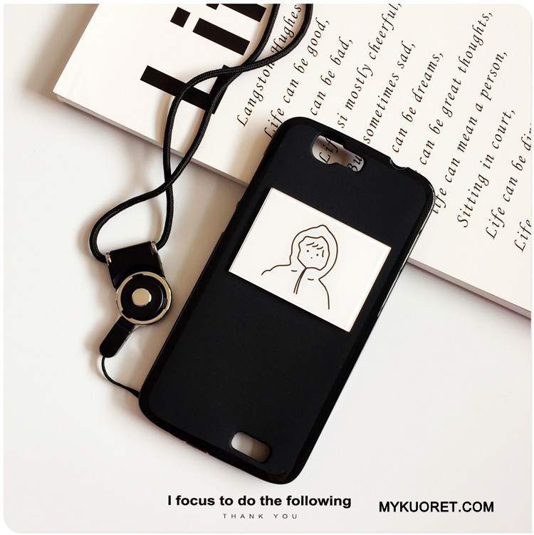 Kuori Huawei Ascend G7 Luova Puhelimen Kuoret Ripustettavat Koristeet, Kotelo Huawei Ascend G7 Silikoni Jauhe