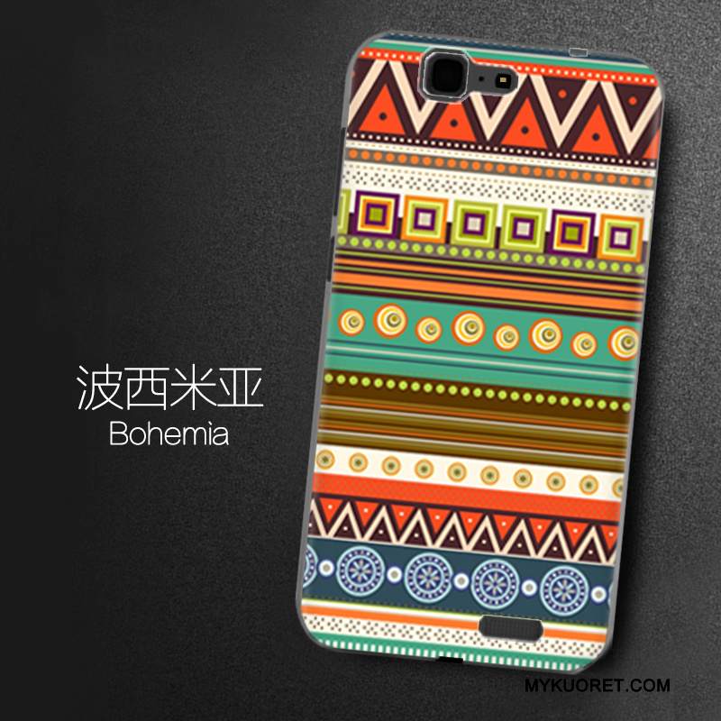 Kuori Huawei Ascend G7 Maalaus Puhelimen Kuoret, Kotelo Huawei Ascend G7 Monivärinen