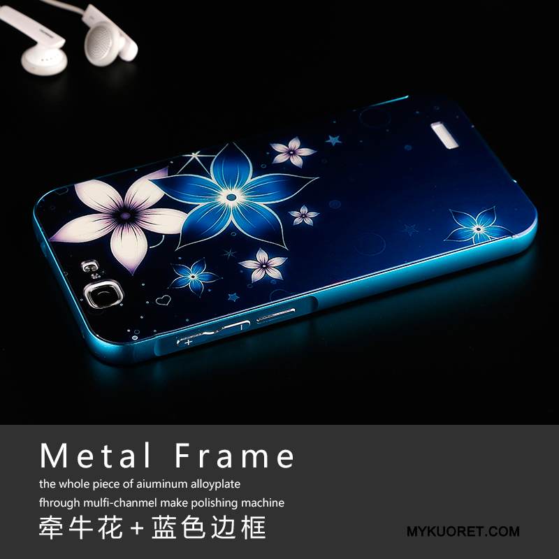 Kuori Huawei Ascend G7 Metalli Jauhe Puhelimen Kuoret, Kotelo Huawei Ascend G7 Kehys