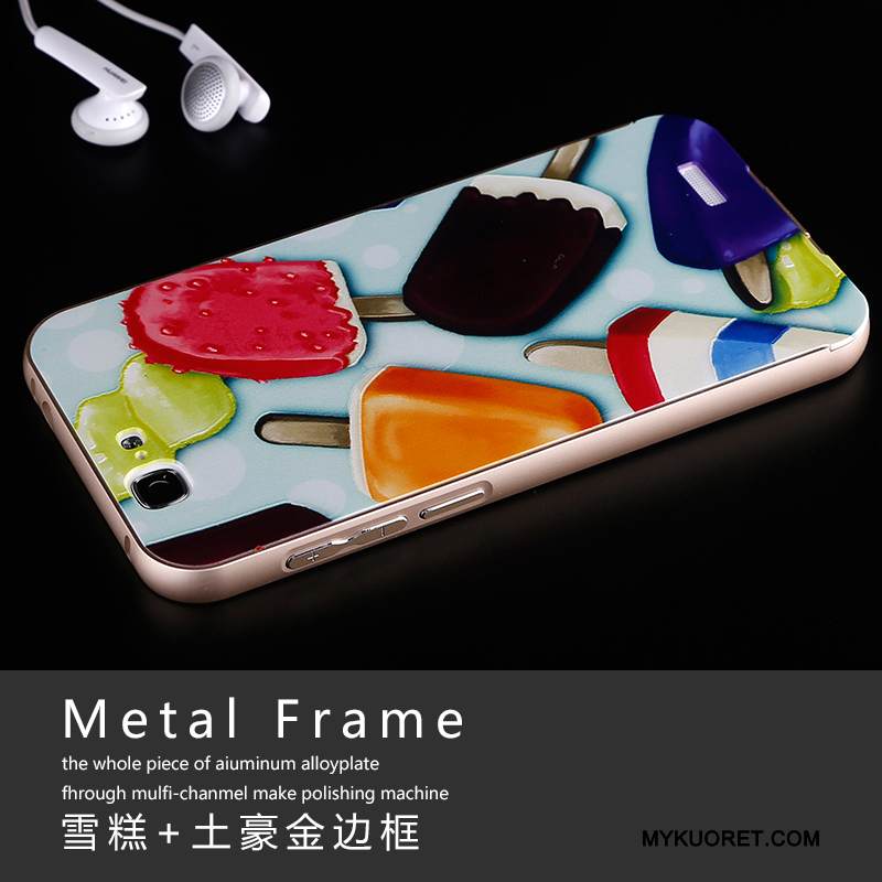 Kuori Huawei Ascend G7 Metalli Jauhe Puhelimen Kuoret, Kotelo Huawei Ascend G7 Kehys