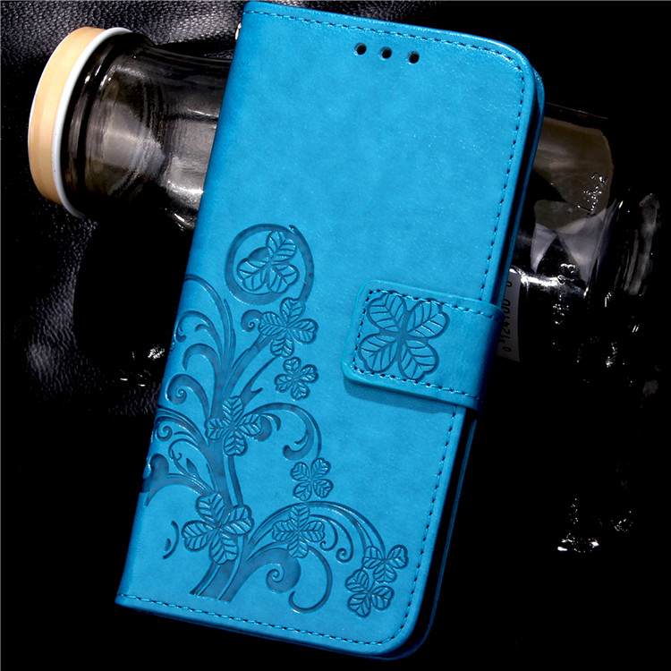 Kuori Huawei Ascend G7 Nahka Puhelimen Kuoret Punainen, Kotelo Huawei Ascend G7 Suojaus