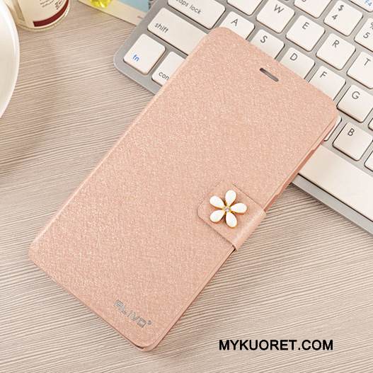 Kuori Huawei Ascend G7 Nahka Puhelimen Kuoret Vaaleansininen, Kotelo Huawei Ascend G7 Suojaus