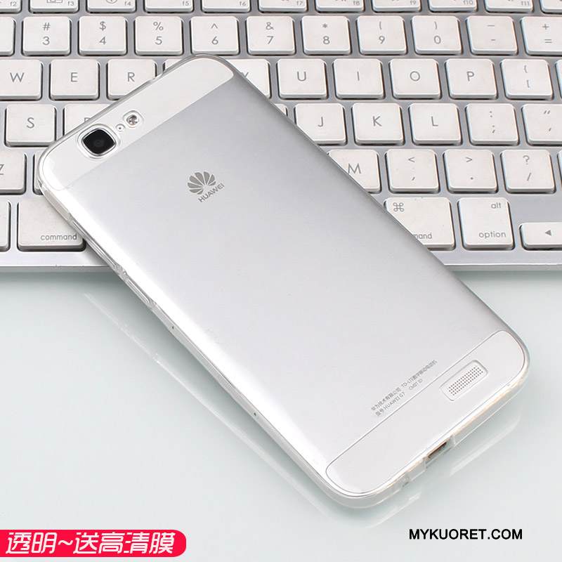 Kuori Huawei Ascend G7 Pehmeä Neste Murtumaton Ultra, Kotelo Huawei Ascend G7 Silikoni L Ohut
