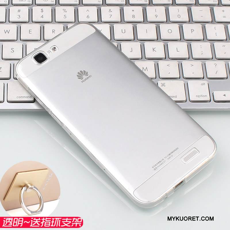 Kuori Huawei Ascend G7 Pehmeä Neste Murtumaton Ultra, Kotelo Huawei Ascend G7 Silikoni L Ohut