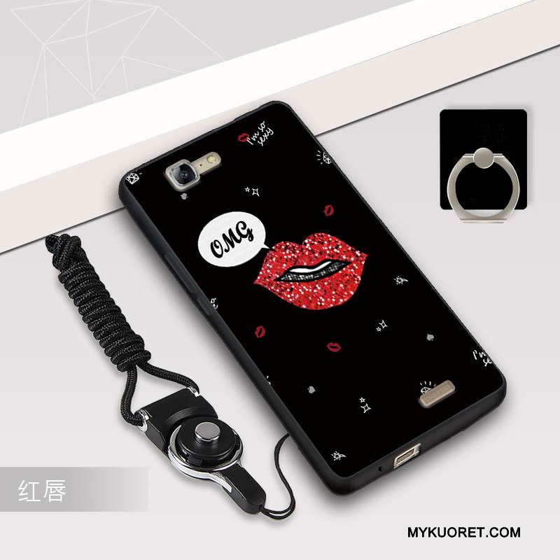 Kuori Huawei Ascend G7 Pehmeä Neste Persoonallisuus Pesty Suede, Kotelo Huawei Ascend G7 Luova Puhelimen Kuoret Valkoinen