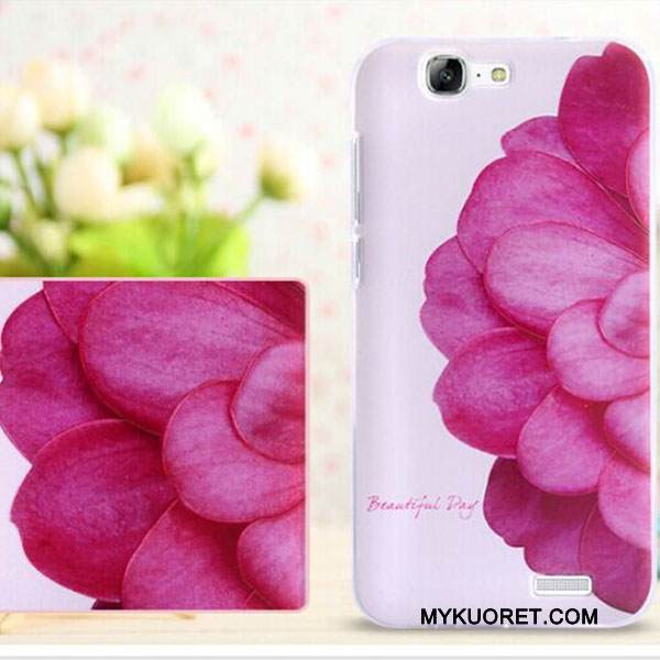 Kuori Huawei Ascend G7 Pehmeä Neste Ripustettavat Koristeet Murtumaton, Kotelo Huawei Ascend G7 Silikoni Musta Puhelimen Kuoret