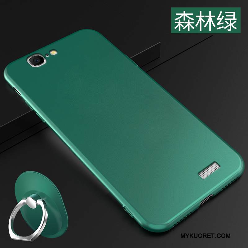 Kuori Huawei Ascend G7 Pehmeä Neste Yksinkertainen Persoonallisuus, Kotelo Huawei Ascend G7 Silikoni Vihreä Ultra