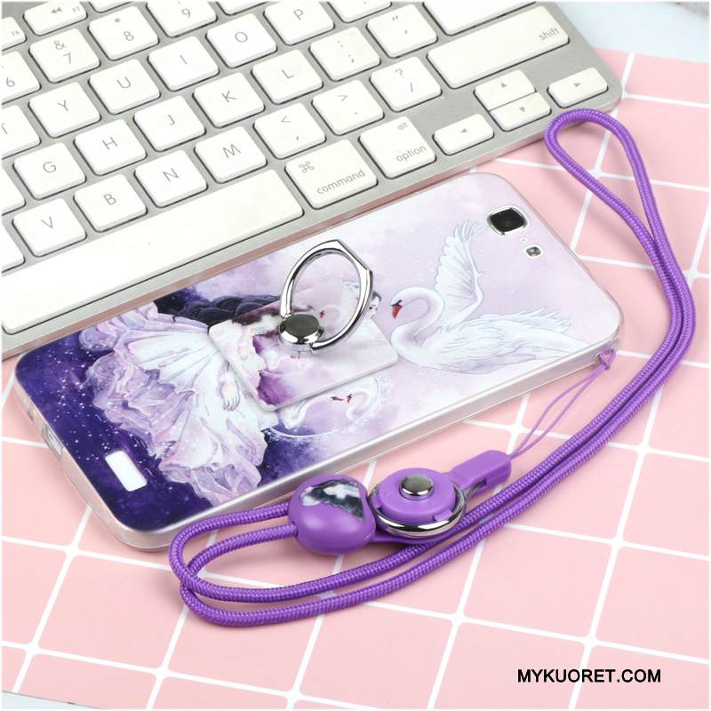 Kuori Huawei Ascend G7 Silikoni Murtumaton Trendi, Kotelo Huawei Ascend G7 Suojaus Ripustettavat Koristeet Puhelimen Kuoret