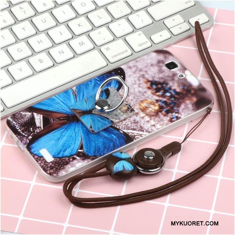 Kuori Huawei Ascend G7 Silikoni Murtumaton Trendi, Kotelo Huawei Ascend G7 Suojaus Ripustettavat Koristeet Puhelimen Kuoret