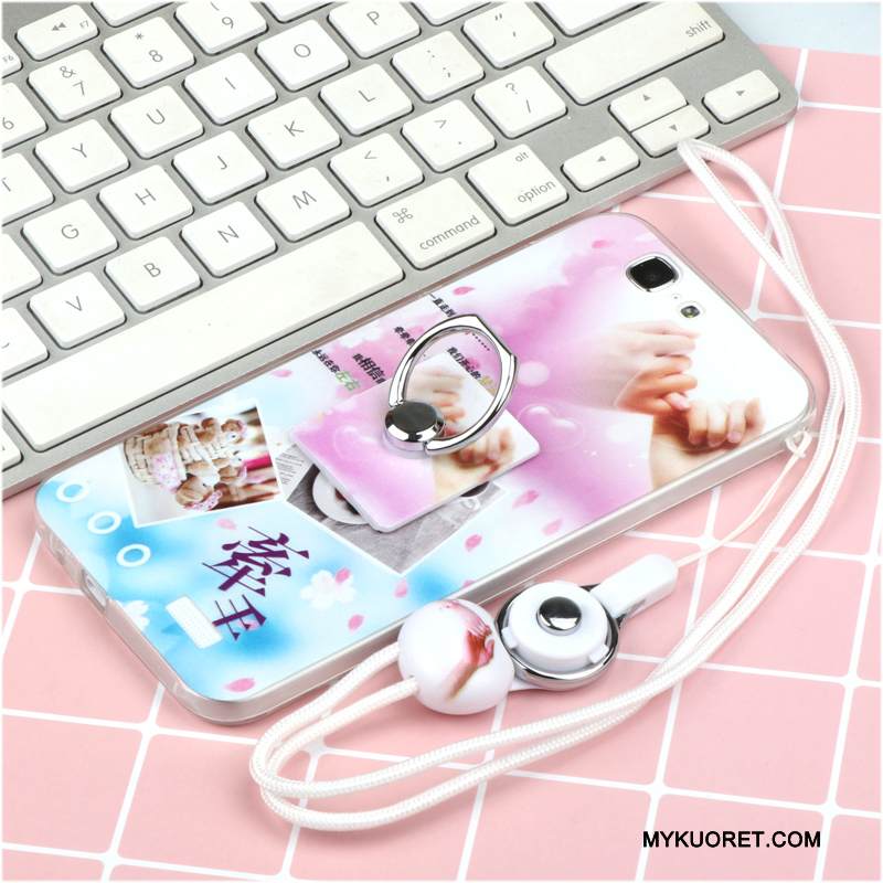 Kuori Huawei Ascend G7 Silikoni Murtumaton Trendi, Kotelo Huawei Ascend G7 Suojaus Ripustettavat Koristeet Puhelimen Kuoret