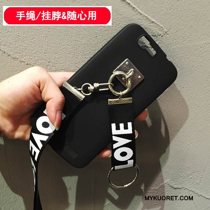 Kuori Huawei Ascend G7 Silikoni Pieni Musta, Kotelo Huawei Ascend G7 Trendi Kustannukset