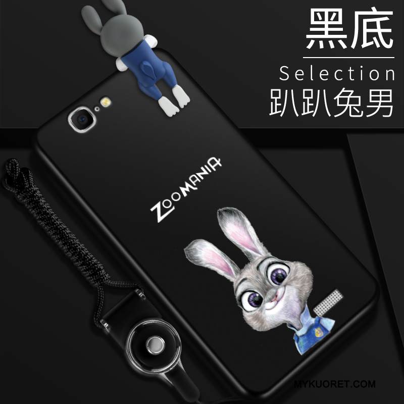 Kuori Huawei Ascend G7 Silikoni Puhelimen Kuoret Murtumaton, Kotelo Huawei Ascend G7 Suojaus Ripustettavat Koristeet Punainen