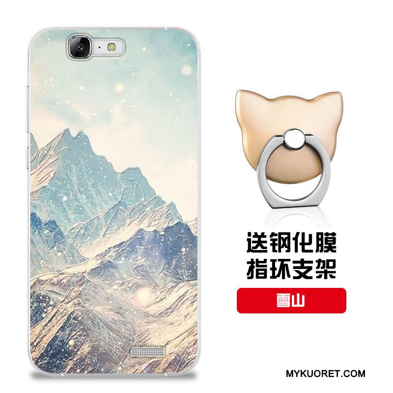 Kuori Huawei Ascend G7 Silikoni Punainen Malli, Kotelo Huawei Ascend G7 Pehmeä Neste Muokata Puhelimen Kuoret