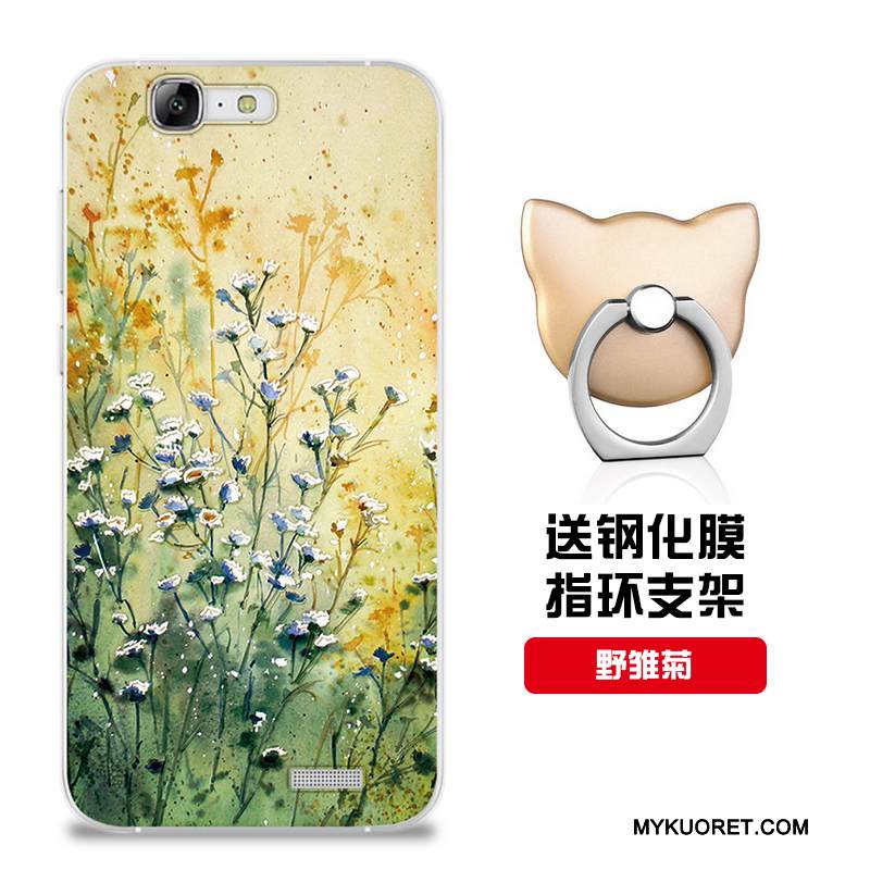 Kuori Huawei Ascend G7 Silikoni Punainen Malli, Kotelo Huawei Ascend G7 Pehmeä Neste Muokata Puhelimen Kuoret