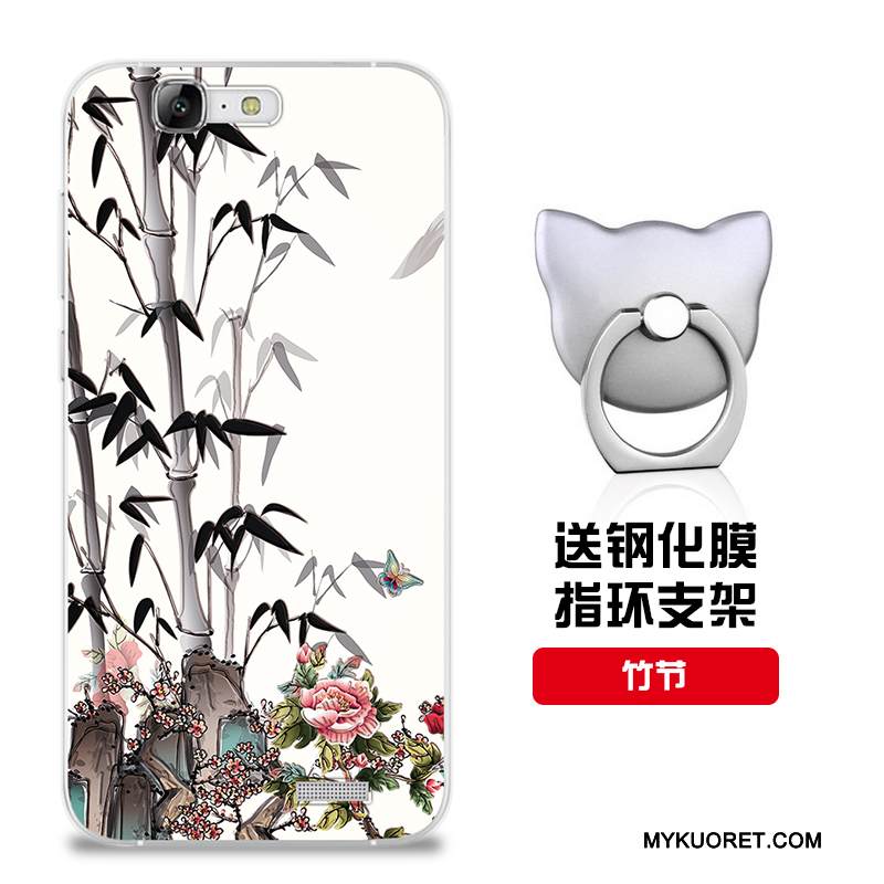 Kuori Huawei Ascend G7 Silikoni Punainen Malli, Kotelo Huawei Ascend G7 Pehmeä Neste Muokata Puhelimen Kuoret