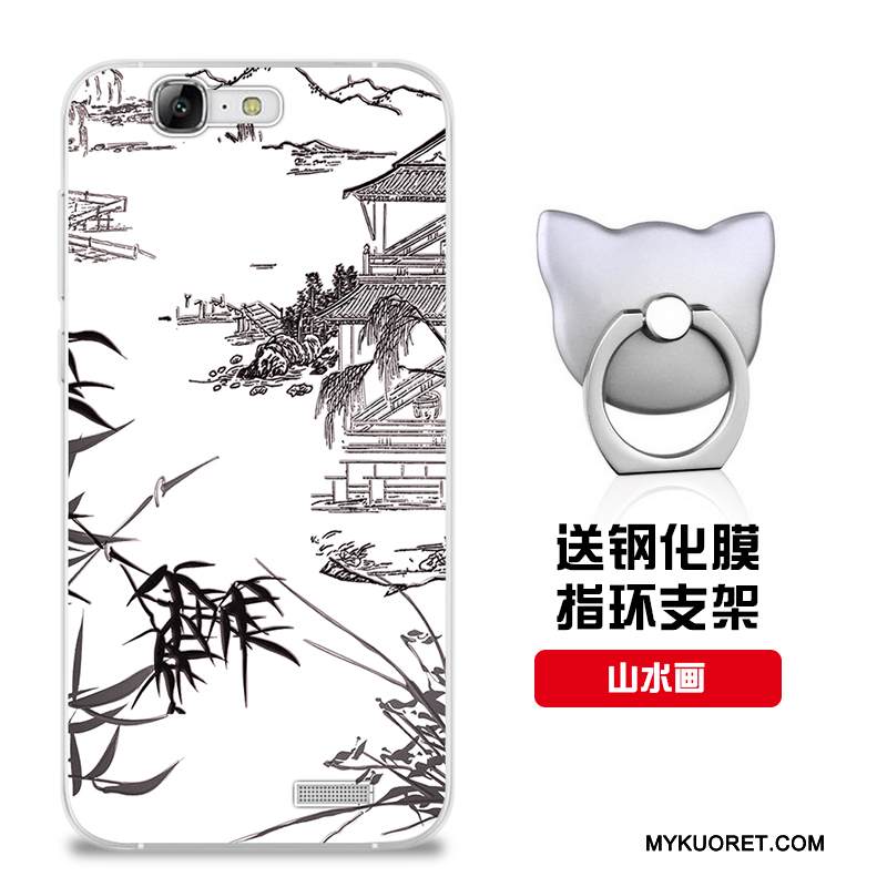 Kuori Huawei Ascend G7 Silikoni Punainen Malli, Kotelo Huawei Ascend G7 Pehmeä Neste Muokata Puhelimen Kuoret