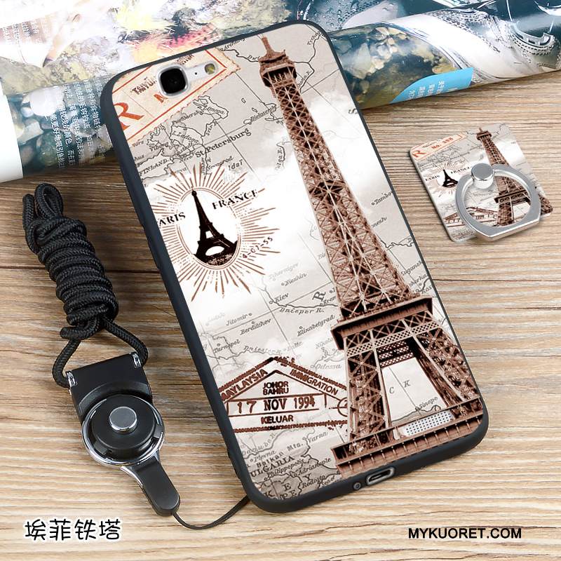 Kuori Huawei Ascend G7 Silikoni Valkoinen Trendi, Kotelo Huawei Ascend G7 Suojaus Puhelimen Kuoret Murtumaton