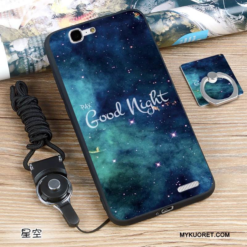 Kuori Huawei Ascend G7 Silikoni Valkoinen Trendi, Kotelo Huawei Ascend G7 Suojaus Puhelimen Kuoret Murtumaton