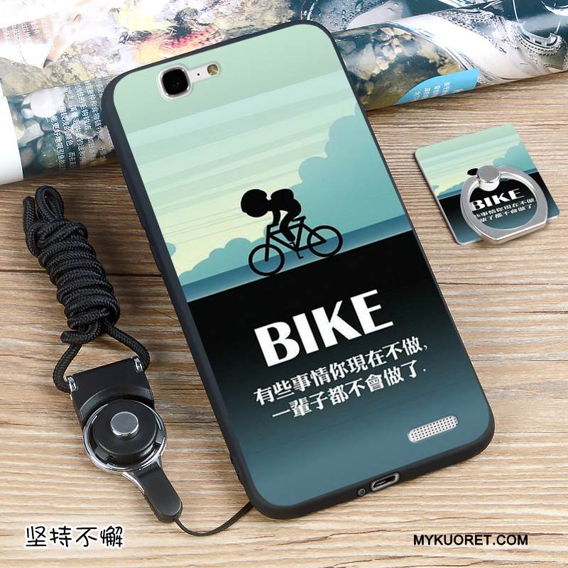 Kuori Huawei Ascend G7 Silikoni Valkoinen Trendi, Kotelo Huawei Ascend G7 Suojaus Puhelimen Kuoret Murtumaton