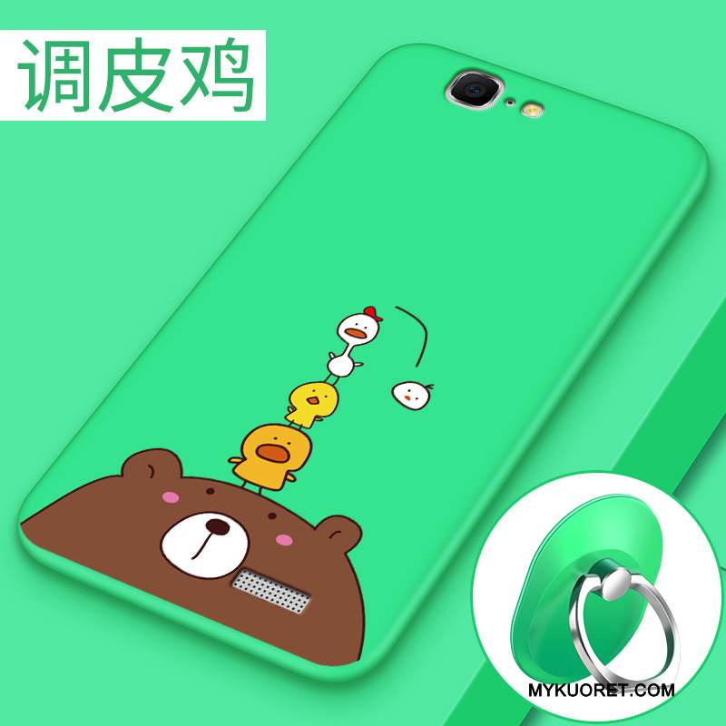 Kuori Huawei Ascend G7 Silikoni Vihreä Trendi, Kotelo Huawei Ascend G7 Laukut Puhelimen Kuoret Pesty Suede