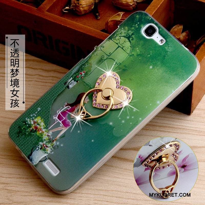 Kuori Huawei Ascend G7 Suojaus Jauhe Puhelimen Kuoret, Kotelo Huawei Ascend G7 Pehmeä Neste Murtumaton