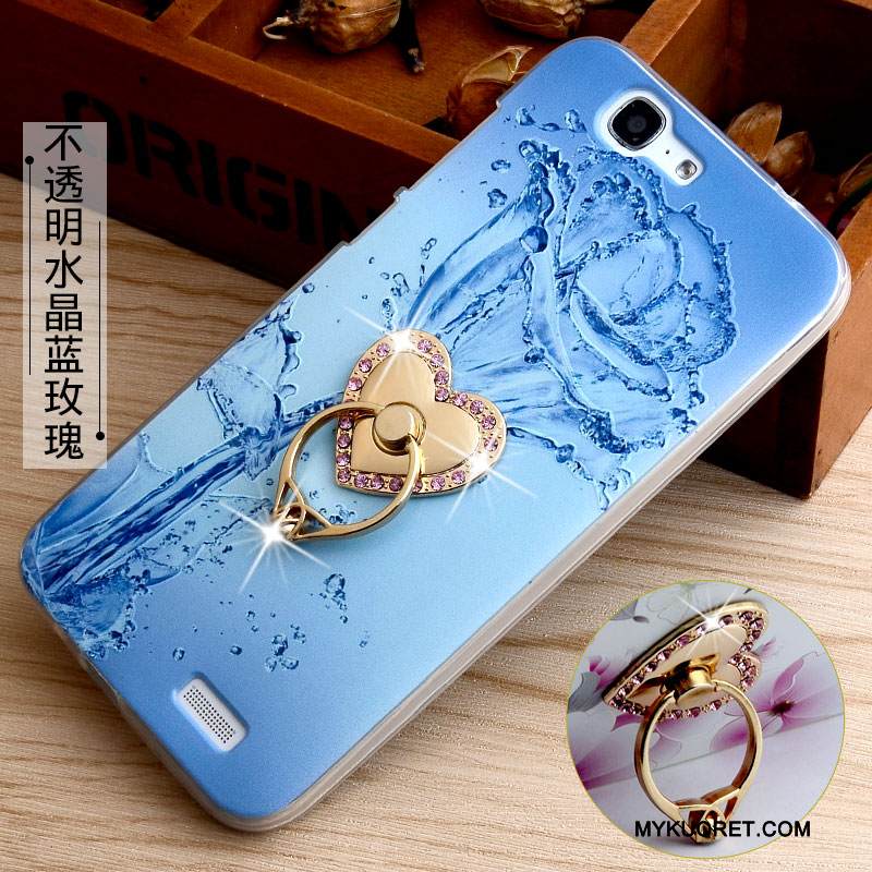 Kuori Huawei Ascend G7 Suojaus Jauhe Puhelimen Kuoret, Kotelo Huawei Ascend G7 Pehmeä Neste Murtumaton