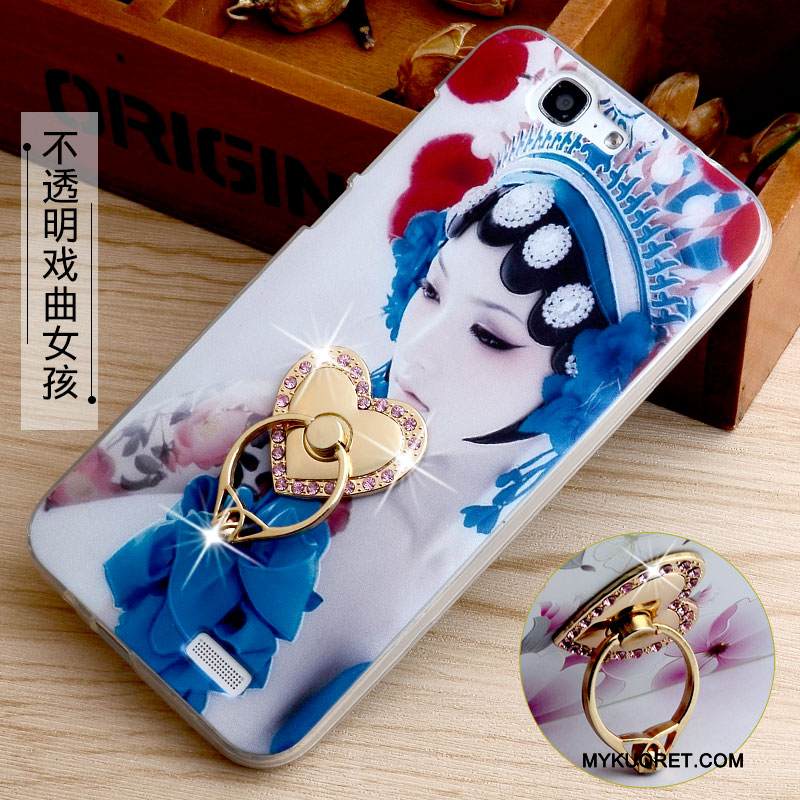 Kuori Huawei Ascend G7 Suojaus Jauhe Puhelimen Kuoret, Kotelo Huawei Ascend G7 Pehmeä Neste Murtumaton