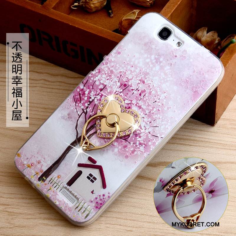 Kuori Huawei Ascend G7 Suojaus Jauhe Puhelimen Kuoret, Kotelo Huawei Ascend G7 Pehmeä Neste Murtumaton