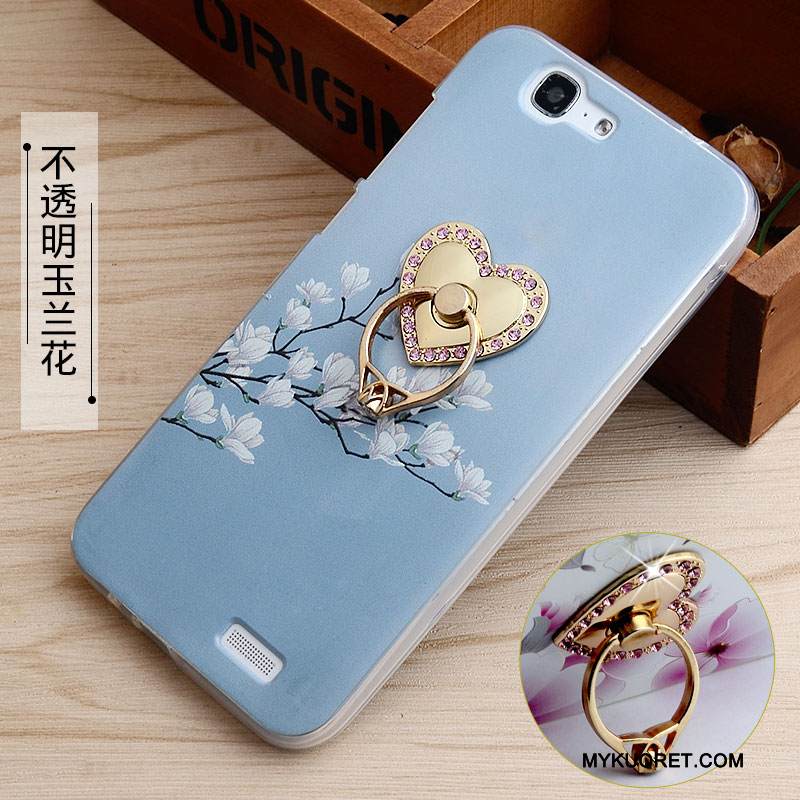 Kuori Huawei Ascend G7 Suojaus Jauhe Puhelimen Kuoret, Kotelo Huawei Ascend G7 Pehmeä Neste Murtumaton