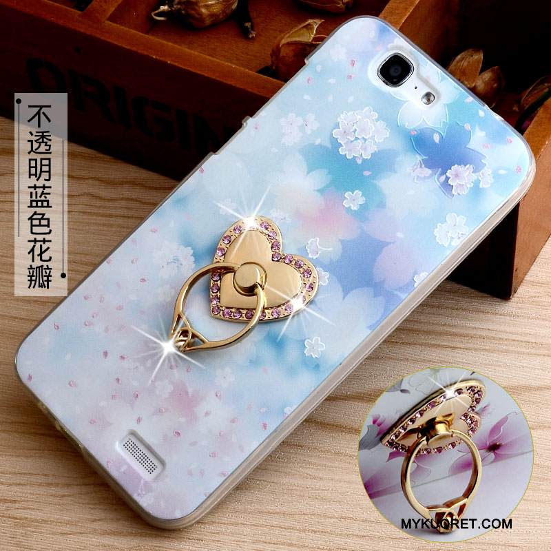 Kuori Huawei Ascend G7 Suojaus Jauhe Puhelimen Kuoret, Kotelo Huawei Ascend G7 Pehmeä Neste Murtumaton