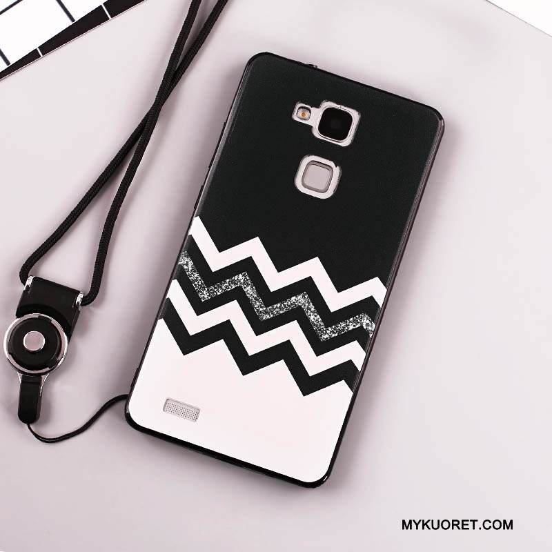 Kuori Huawei Ascend Mate 7 Laukut Trendi Murtumaton, Kotelo Huawei Ascend Mate 7 Valkoinen Puhelimen Kuoret