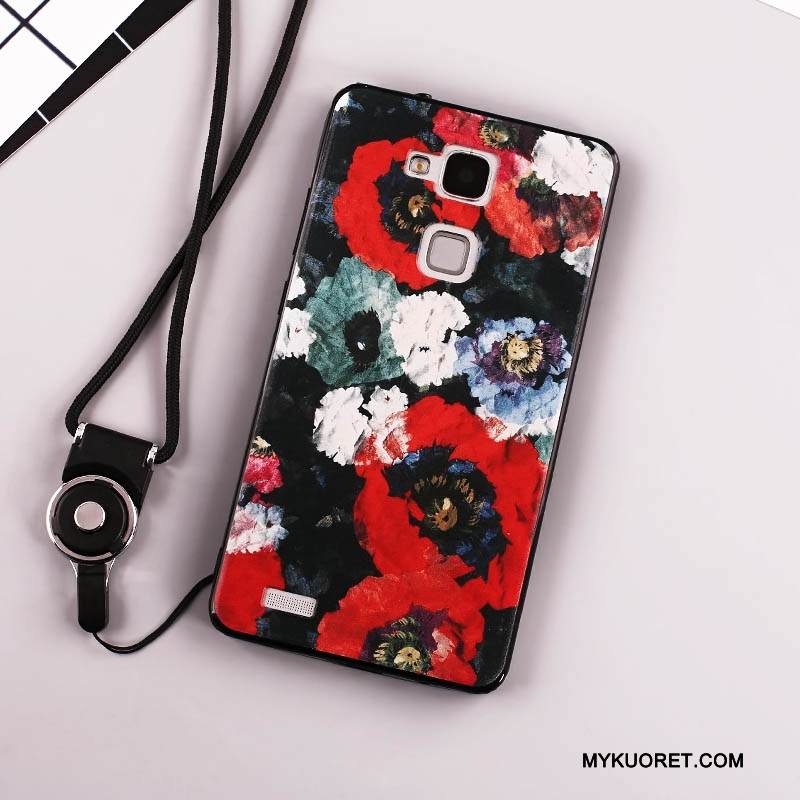 Kuori Huawei Ascend Mate 7 Laukut Trendi Murtumaton, Kotelo Huawei Ascend Mate 7 Valkoinen Puhelimen Kuoret