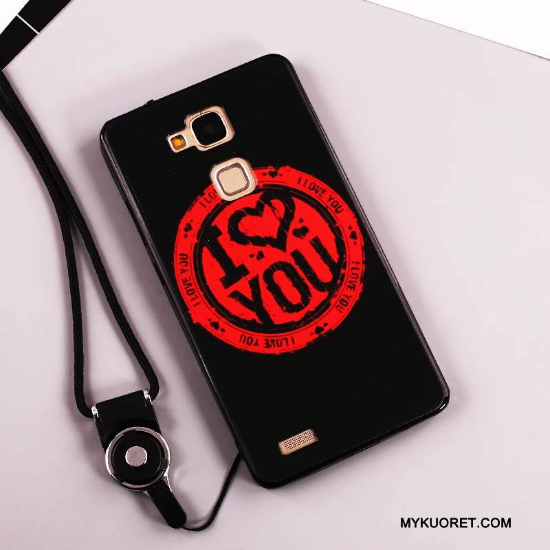 Kuori Huawei Ascend Mate 7 Laukut Trendi Murtumaton, Kotelo Huawei Ascend Mate 7 Valkoinen Puhelimen Kuoret