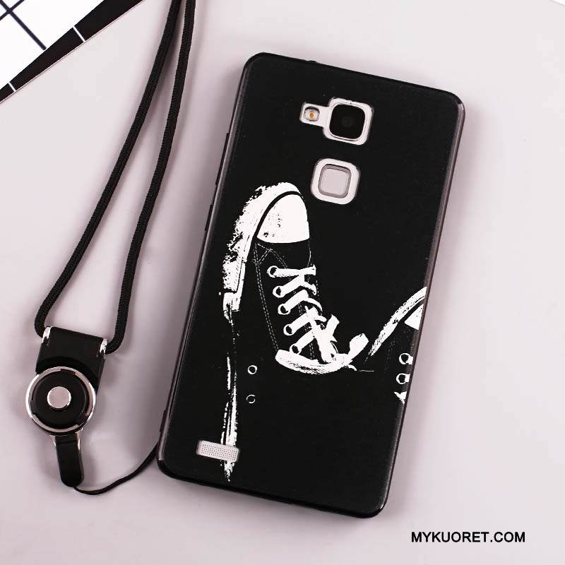 Kuori Huawei Ascend Mate 7 Laukut Trendi Murtumaton, Kotelo Huawei Ascend Mate 7 Valkoinen Puhelimen Kuoret